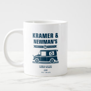 Seinfeld   Kramer & Newman's Recycling Co. Giant Coffee Mug