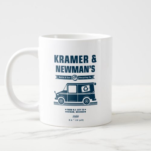 Seinfeld  Kramer  Newmans Recycling Co Giant Coffee Mug
