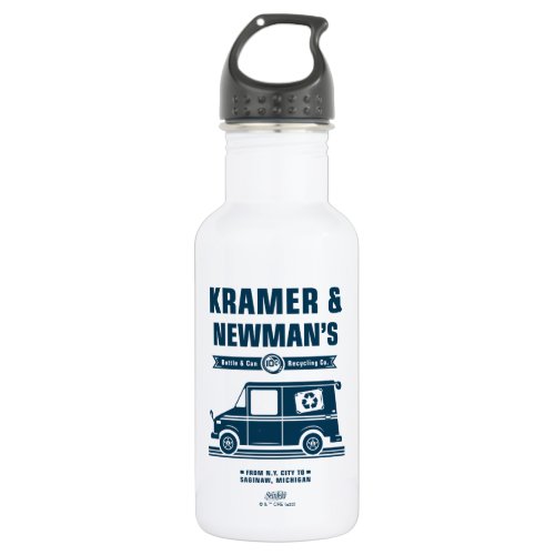Seinfeld  Kramer  Newmans Recycling Co Stainless Steel Water Bottle