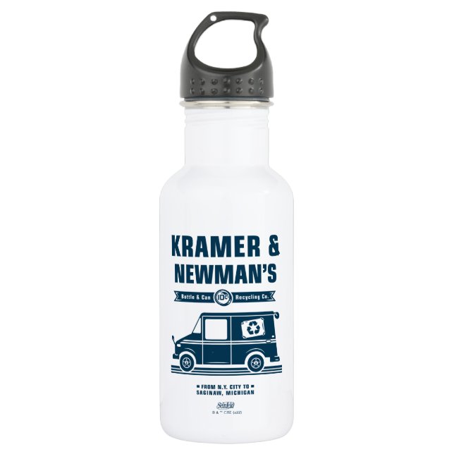 Seinfeld | Kramer & Newman's Recycling Co. Stainless Steel Water Bottle (Front)