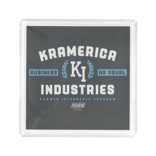 Seinfeld  Kramerica Industries Acrylic Tray