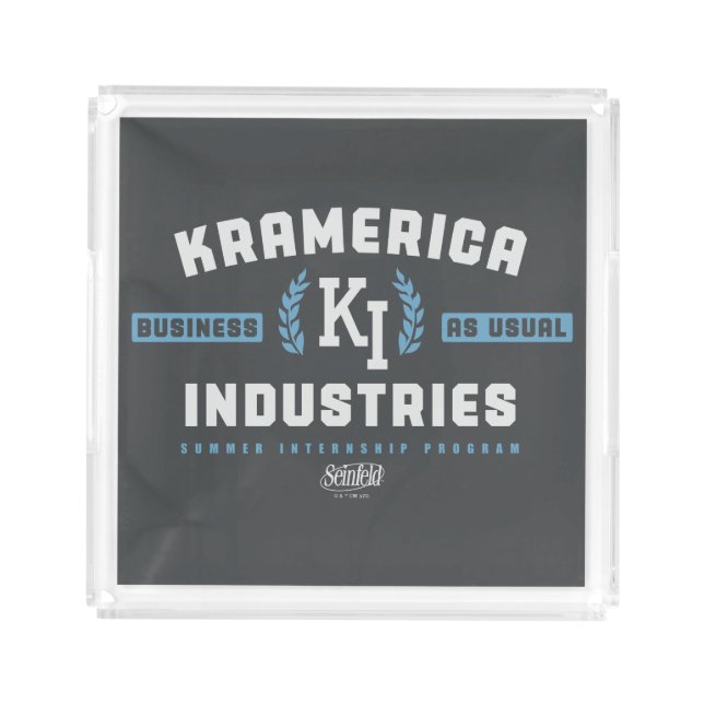 Seinfeld | Kramerica Industries Acrylic Tray (Front)