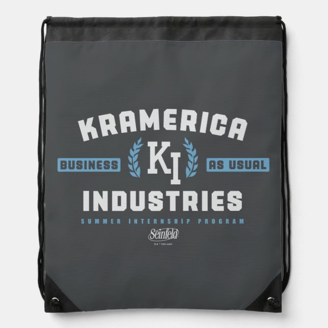 Seinfeld | Kramerica Industries Drawstring Bag (Front)