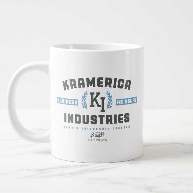 Seinfeld | Kramerica Industries Giant Coffee Mug (Left)