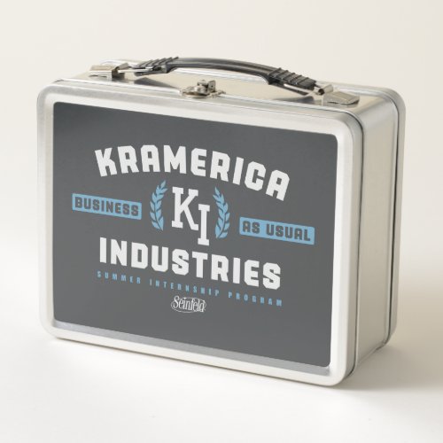 Seinfeld  Kramerica Industries Metal Lunch Box