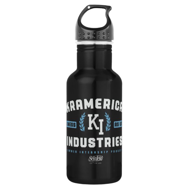 Seinfeld | Kramerica Industries Stainless Steel Water Bottle (Front)