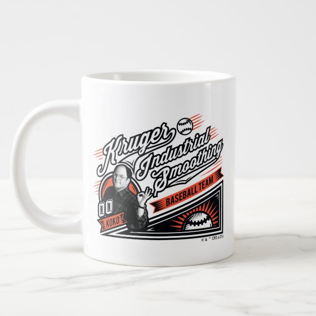 Seinfeld | Kruger Industrial Baseball Team Giant Coffee Mug (Left)
