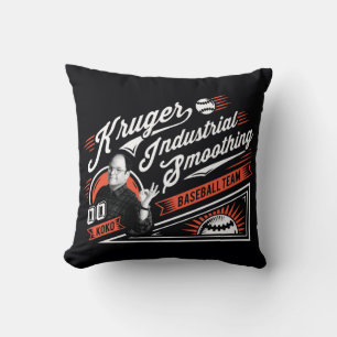 Seinfeld   Kruger Industrial Baseball Team Throw Pillow