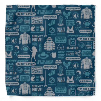 Seinfeld | Meme Pattern Bandana