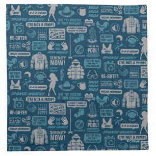 Seinfeld   Meme Pattern Cloth Napkin