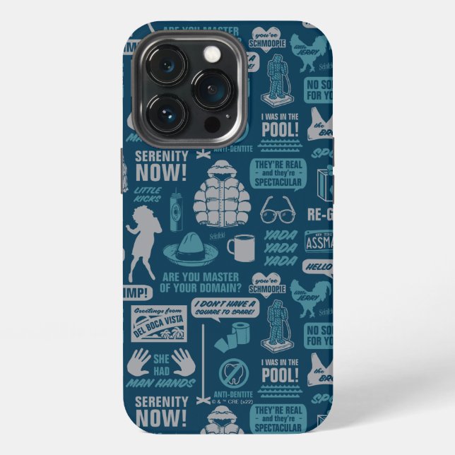 Seinfeld | Meme Pattern Iphone Case (Back)