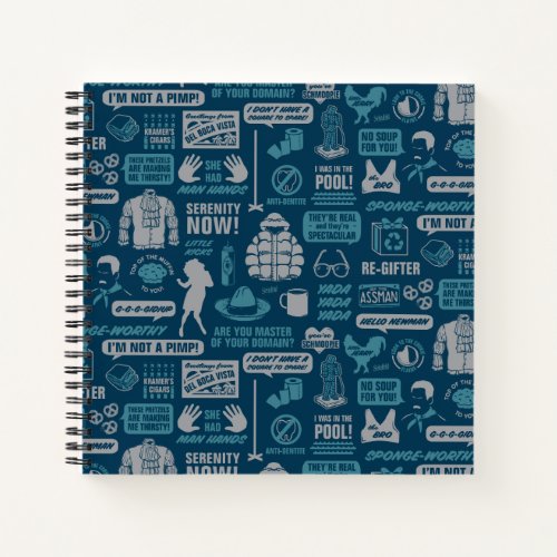 Seinfeld  Meme Pattern Notebook