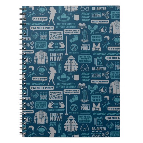 Seinfeld  Meme Pattern Notebook