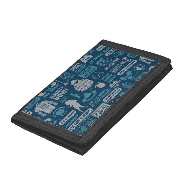 Seinfeld | Meme Pattern Trifold Wallet (Bottom)