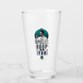Seinfeld | No Soup For You Graphic Glass