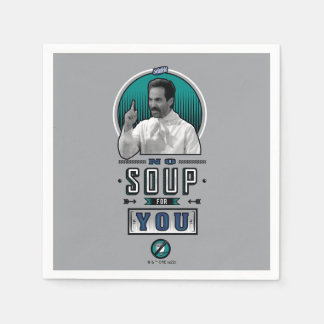 Seinfeld | No Soup For You Graphic Napkins