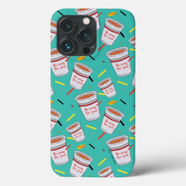 Seinfeld | No Soup For You Pattern Case-Mate iPhone Case (Back)
