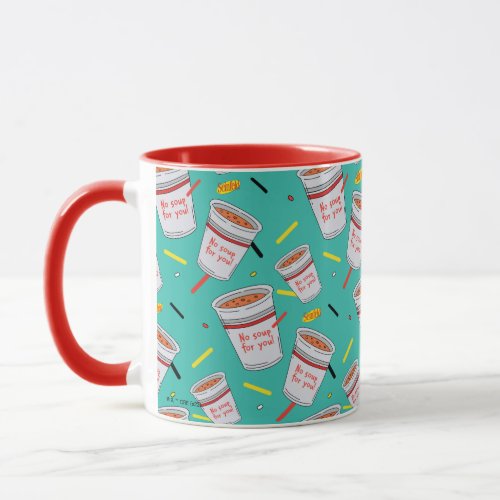 Seinfeld  No Soup For You Pattern Mug