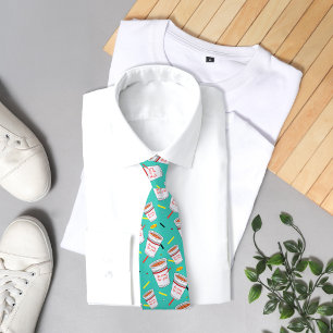 Seinfeld No Soup For You Pattern Neck Tie