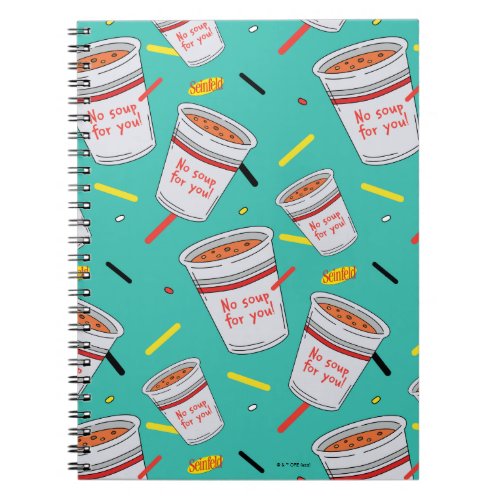 Seinfeld  No Soup For You Pattern Notebook