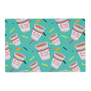 Seinfeld   No Soup For You Pattern Placemat