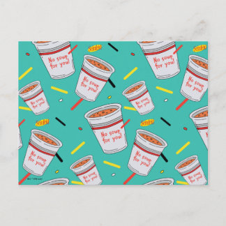 Seinfeld | No Soup For You Pattern Postcard