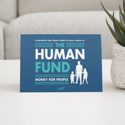 Seinfeld  The Human Fund Card