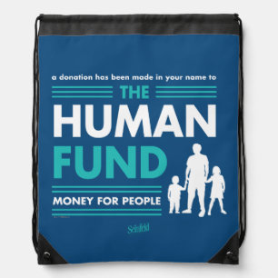 Seinfeld   The Human Fund Drawstring Bag