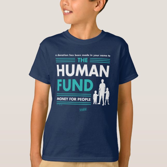 Seinfeld | The Human Fund T-Shirt (Front)