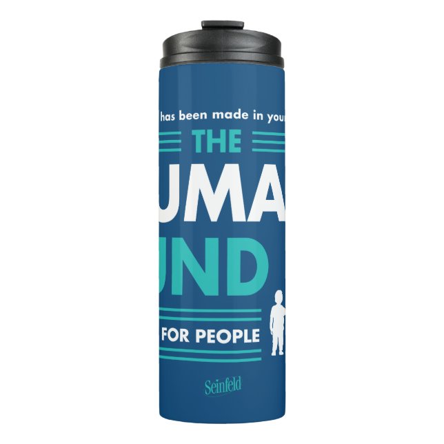 Seinfeld | The Human Fund Thermal Tumbler (Front)