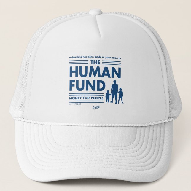 Seinfeld | The Human Fund Trucker Hat (Front)