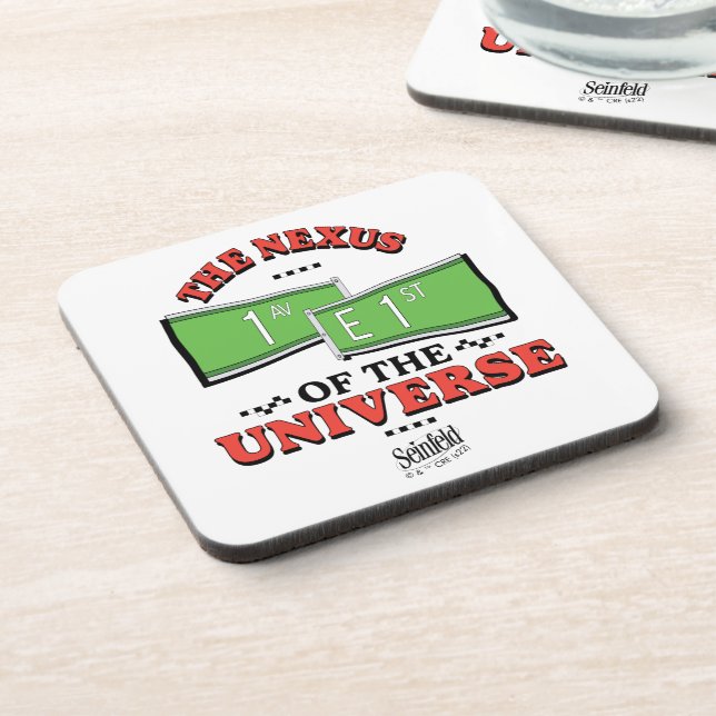 Seinfeld | The Nexus of the Universe Beverage Coaster (Left Side)