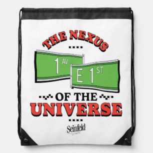 Seinfeld   The Nexus of the Universe Drawstring Bag