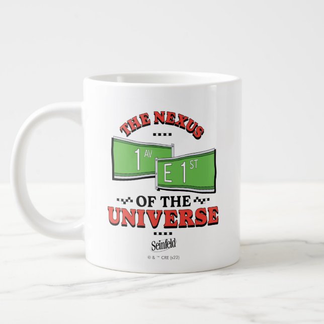 Seinfeld | The Nexus of the Universe Giant Coffee Mug (Left)