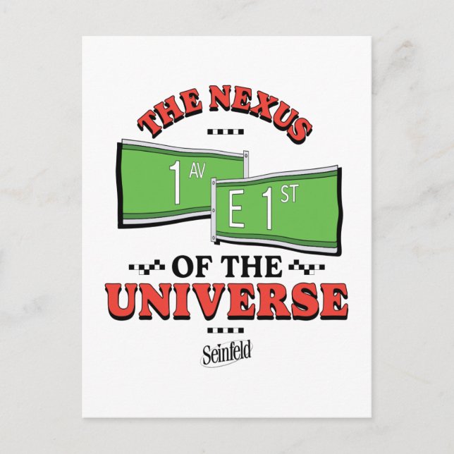 Seinfeld | The Nexus of the Universe Postcard (Front)