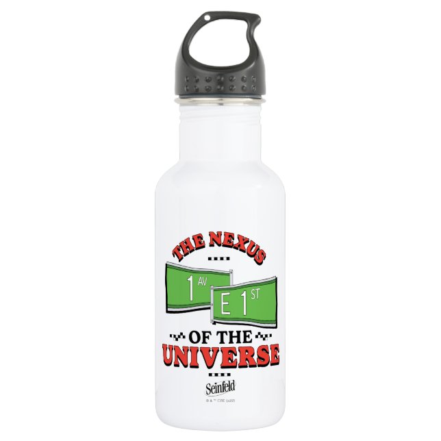 Seinfeld | The Nexus of the Universe Stainless Steel Water Bottle (Front)