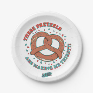 Seinfeld   These Pretzels are Making Me Thirsty Paper Plates