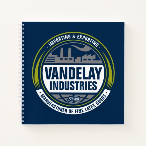 Seinfeld  Vandelay Industries Logo Notebook