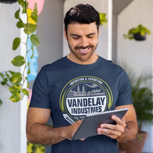 Seinfeld  Vandelay Industries Logo T_Shirt