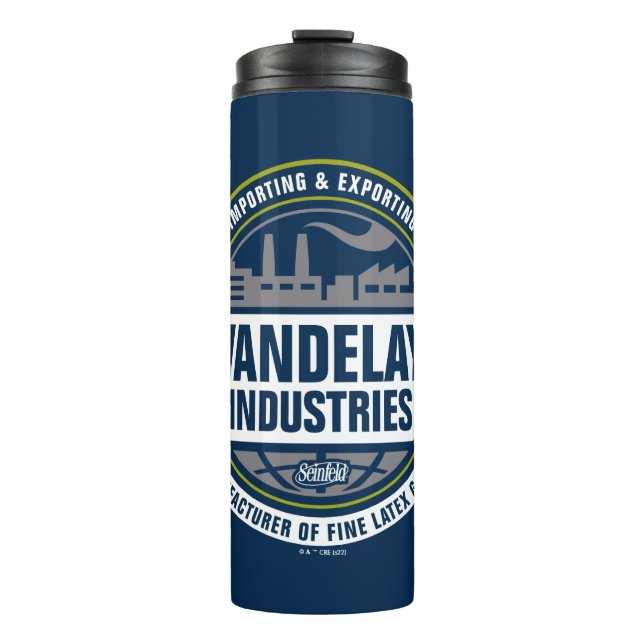 Seinfeld | Vandelay Industries Logo Thermal Tumbler (Front)