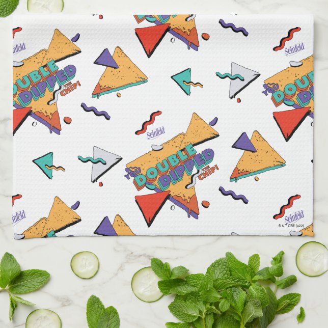Seinfeld | You Double Dipped the Chip Kitchen Towel (Folded)