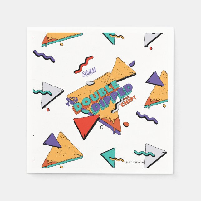 Seinfeld | You Double Dipped the Chip Napkins (Front)