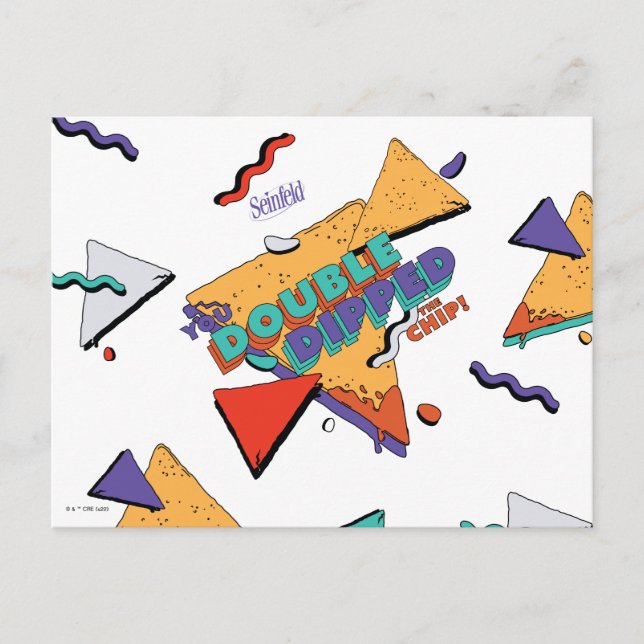 Seinfeld | You Double Dipped the Chip Postcard (Front)