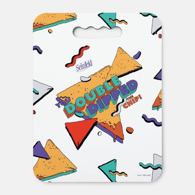 Seinfeld | You Double Dipped the Chip Seat Cushion (Front Vertical)