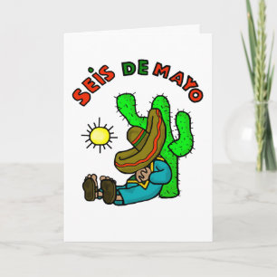 Seis de Mayo Day Afer Cinco de Mayo Card