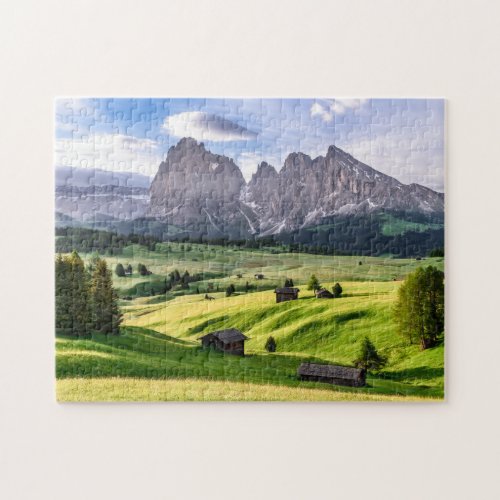 Seiser Alm  Dolomite Alps Italy Jigsaw Puzzle