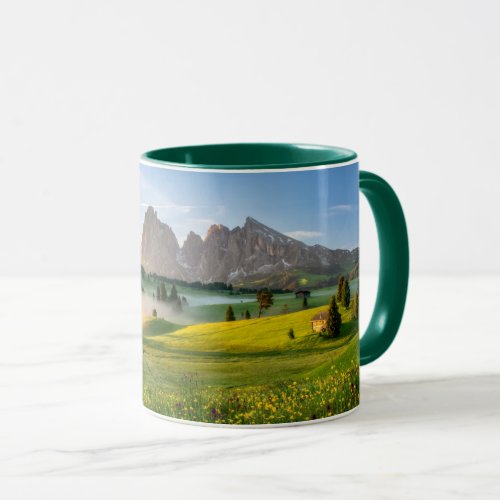Seiser Alm Dolomite Alps Italy Mug