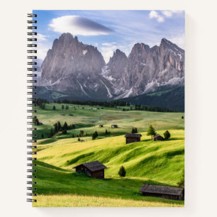 Seiser Alm Dolomite Alps, Italy Notebook