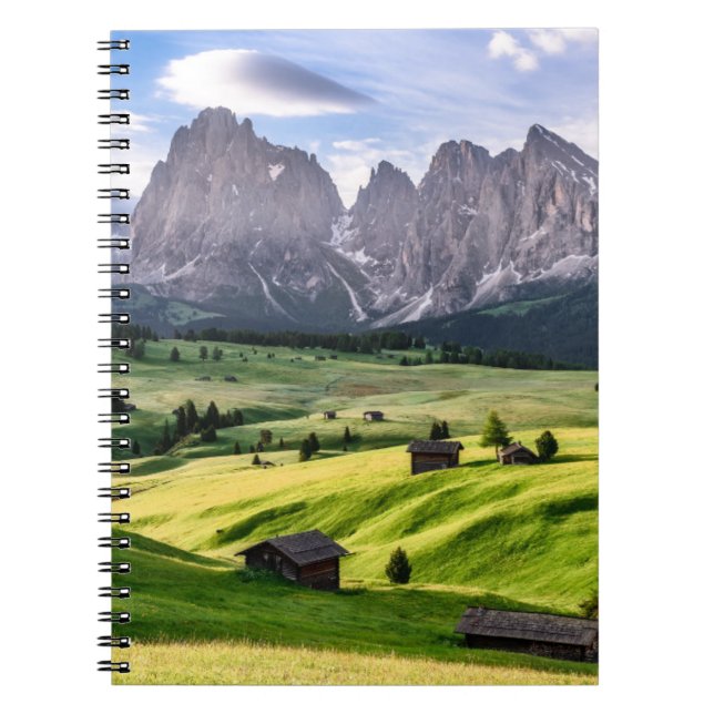 Seiser Alm | Dolomite Alps, Italy Notebook (Front)