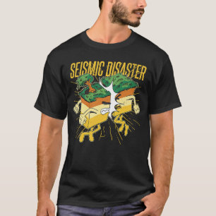 Seismic Disaster Tectonic Plates  Science Teacher T-Shirt